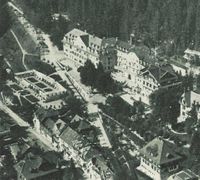 1920er Jahre: Sanagarten nach der Fertigstellung